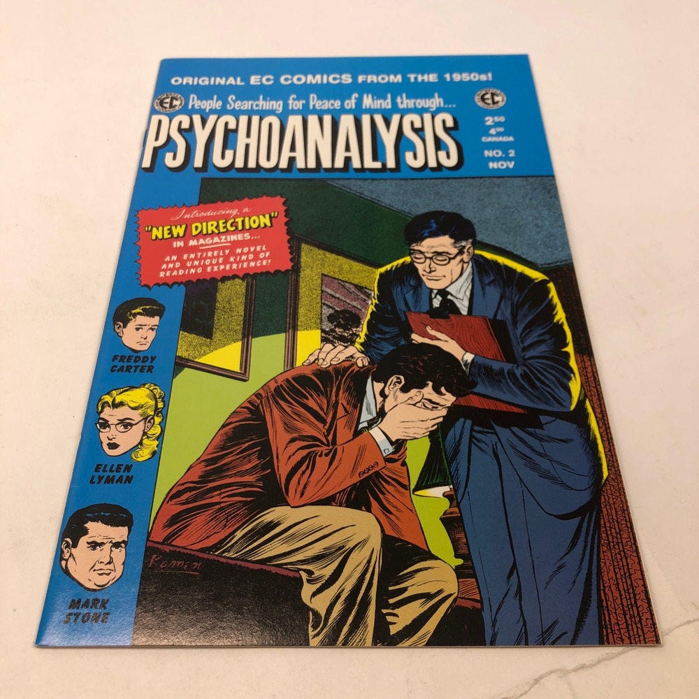 Psychoanalysis No 2 EC Comics People Searching for Peace‎ of Mind Reprint 1999